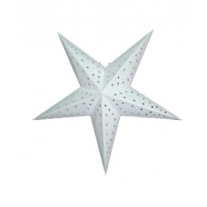 12" White Star Paper Lantern